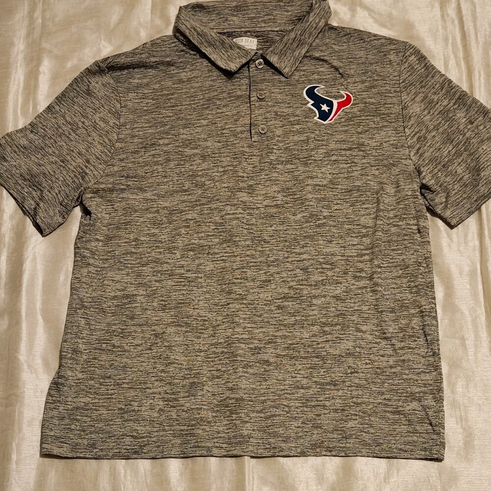 Box Seat Clothing Co. men's Texan polo shirt sizeL short sleeves